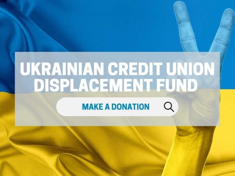 Resource One Credit Union dona y apoya el Fondo para el Desplazamiento de Cooperativas de Crédito Ucranianas