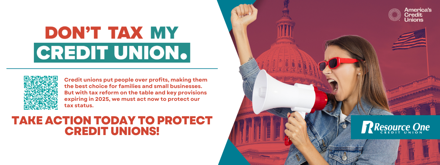 don't tax my credit union web banner